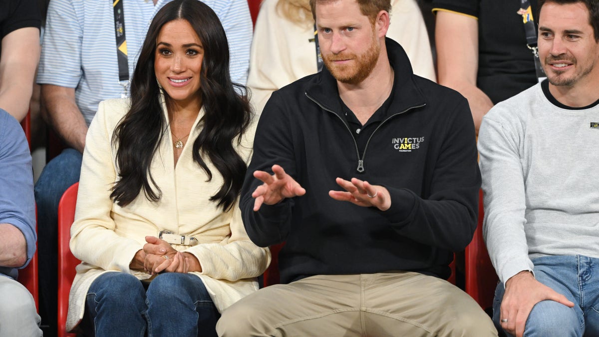 Meghan Markle and Prince Harry at the Invictus Games