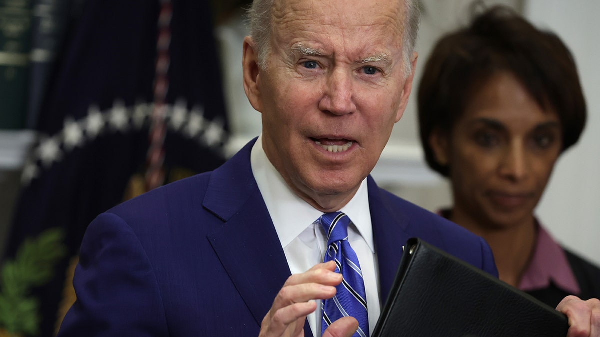 biden at white house event