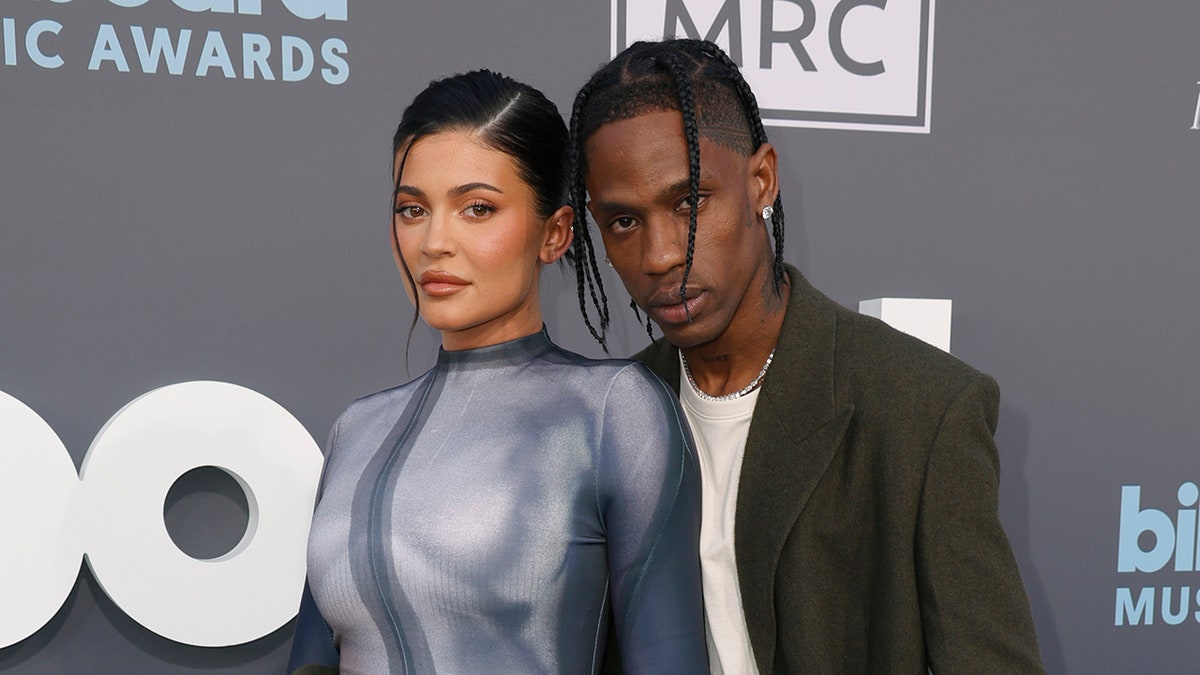 Kylie Jenner and Travis Scott at the Billboard Music Awards