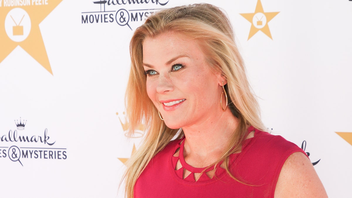 Alison Sweeney on Hallmark red carpet