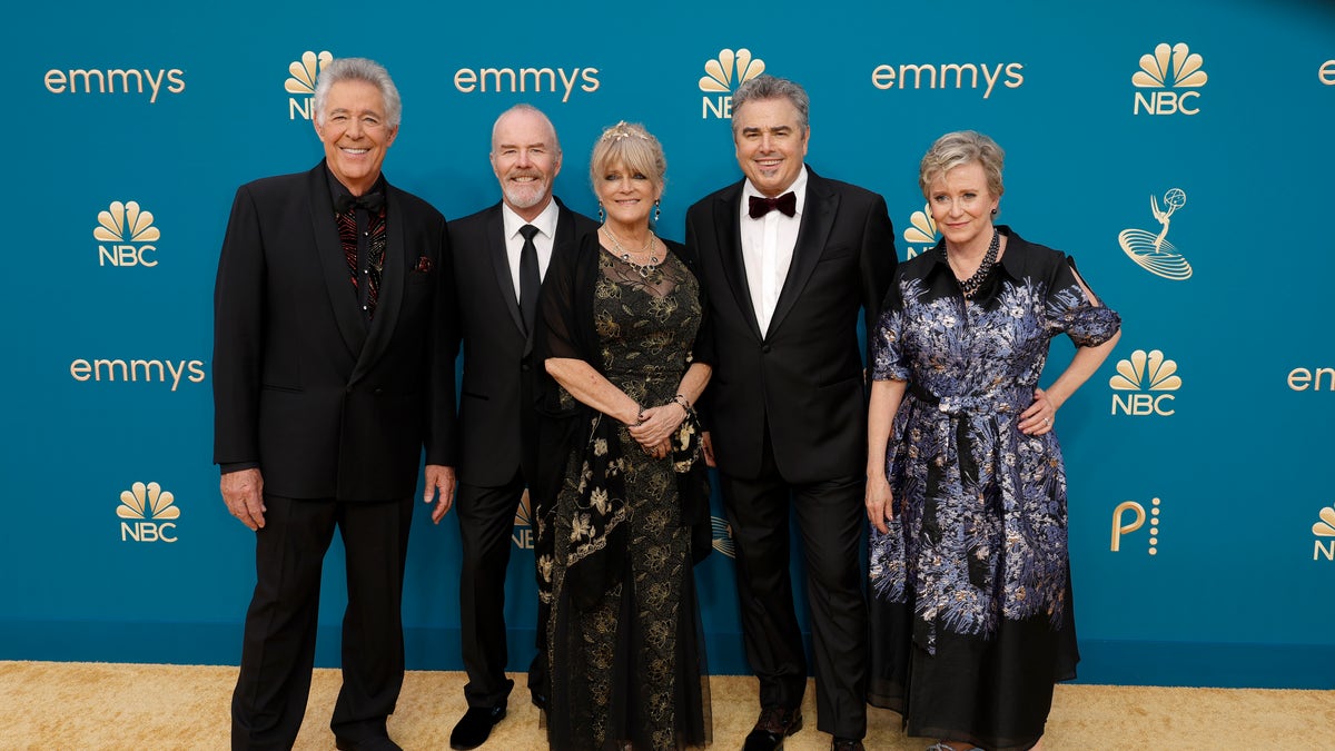 Brady Bunch cast at the Emmys