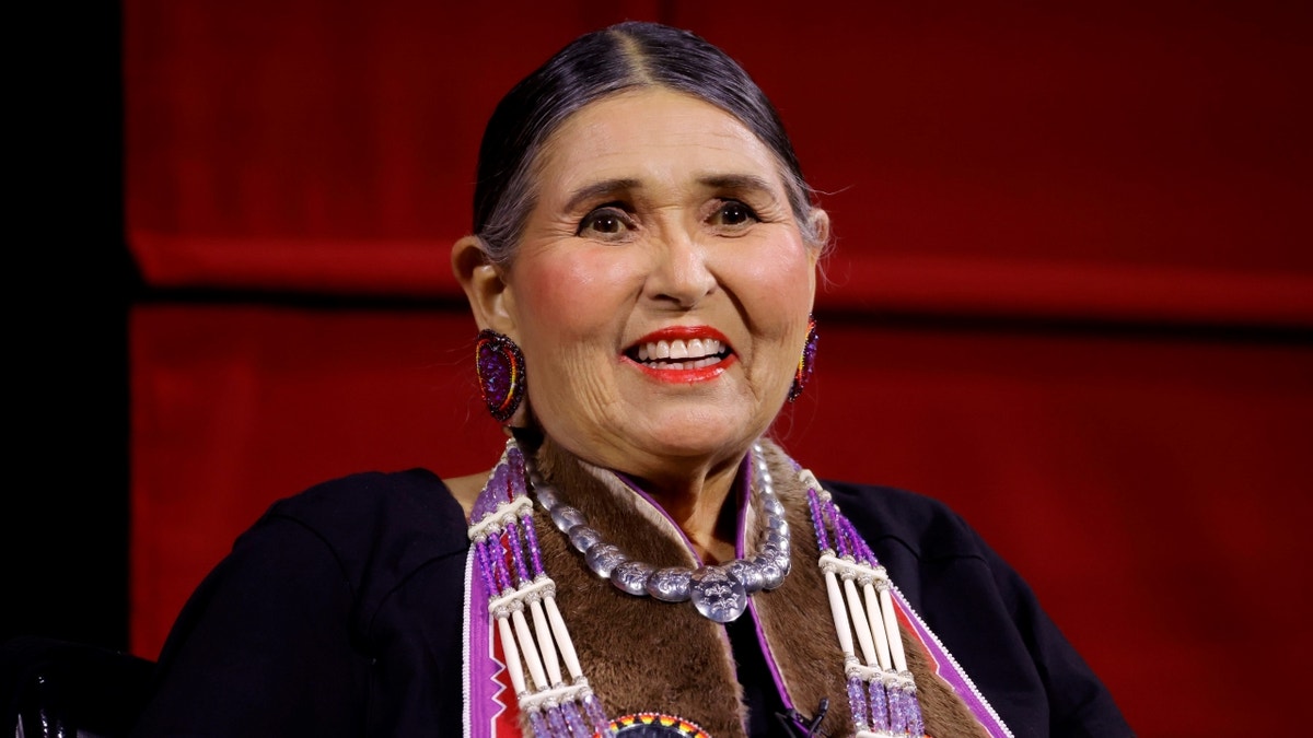 Sacheen Littlefeather smiling