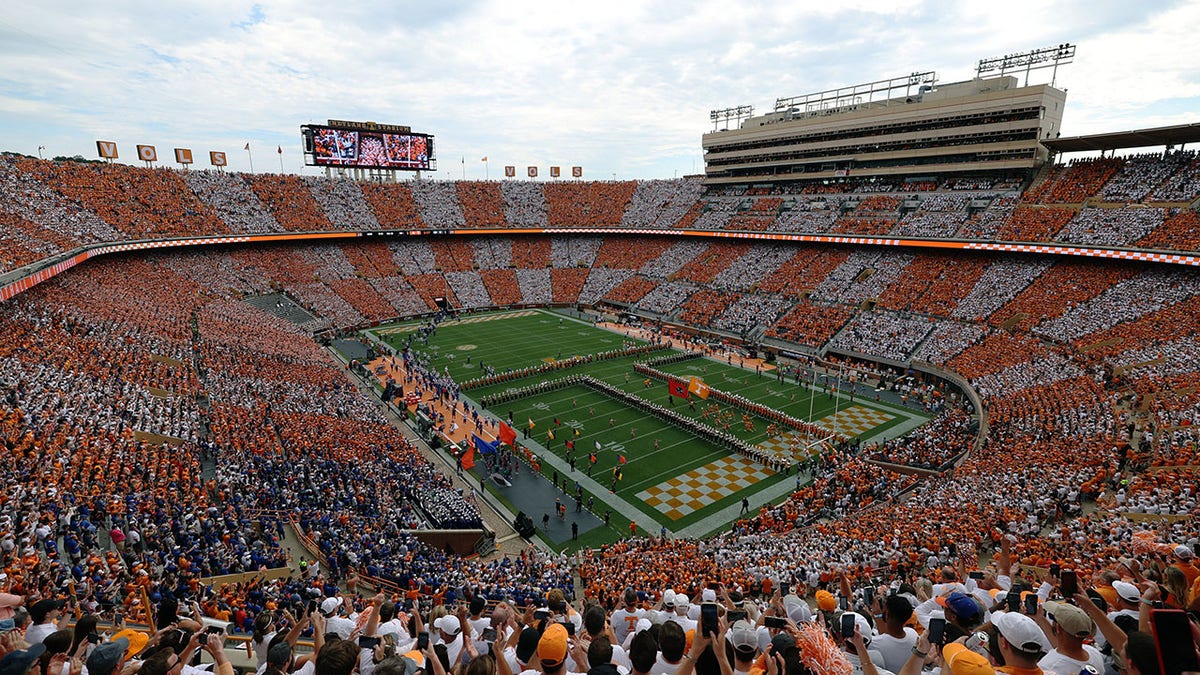 A view of Neyland Stadium