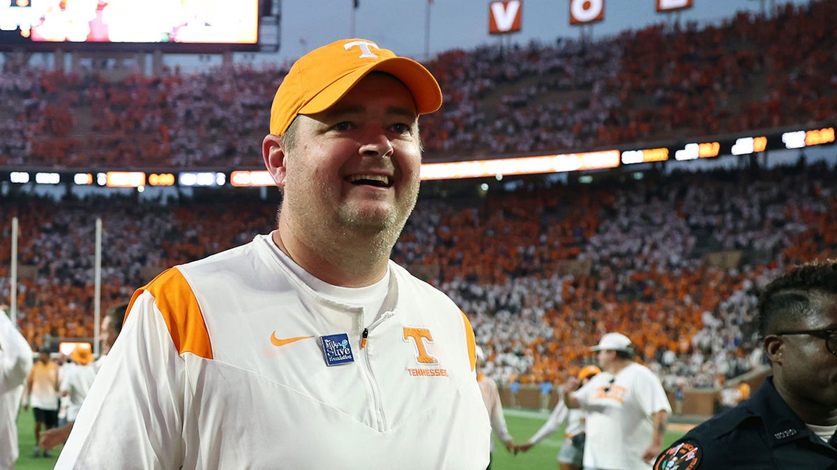 Josh Heupel after Tennessee beat Florida