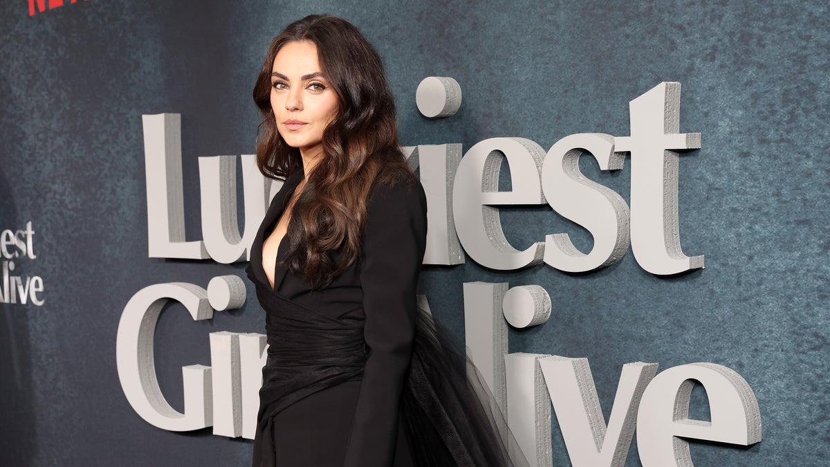 Mila Kunis at the "Luckiest Girl Alive" premiere