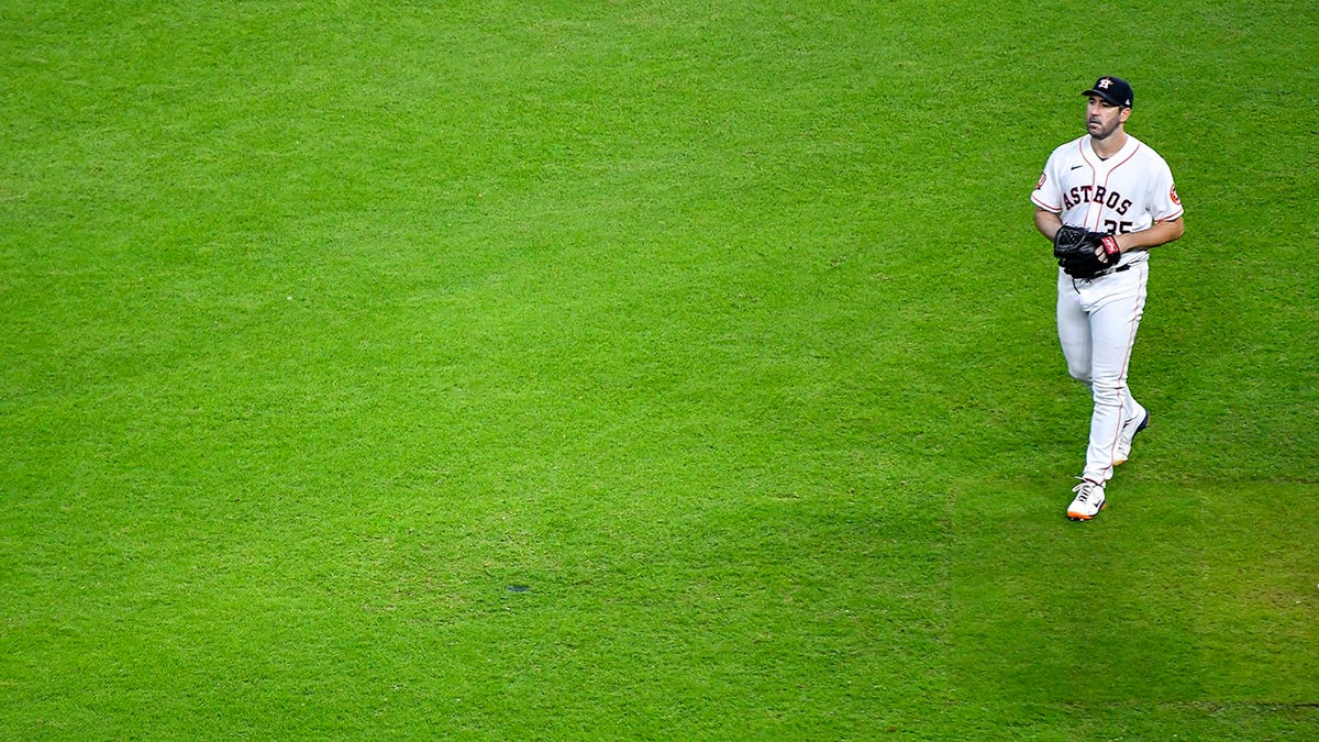 Justin Verlander before his start against the Phillies