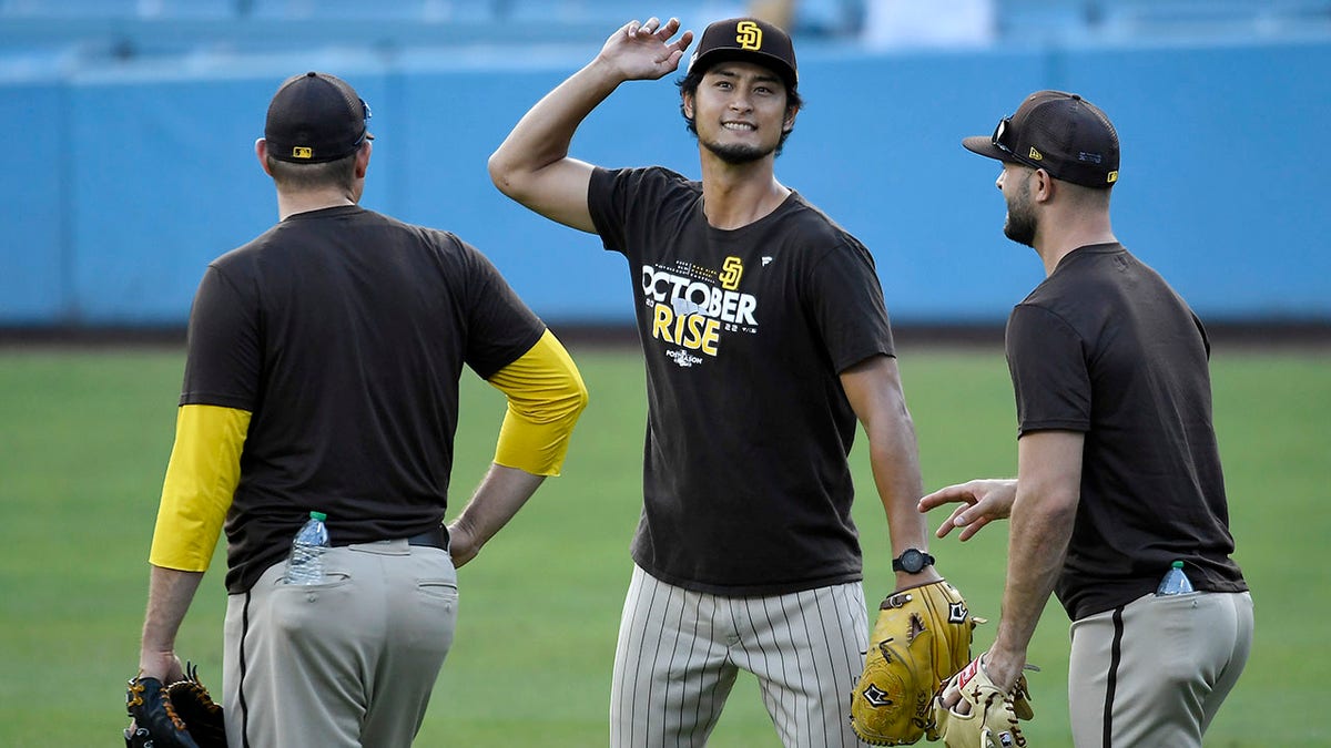Padres' Yu Darvish on foreign substance checks: 'Touch my wherever