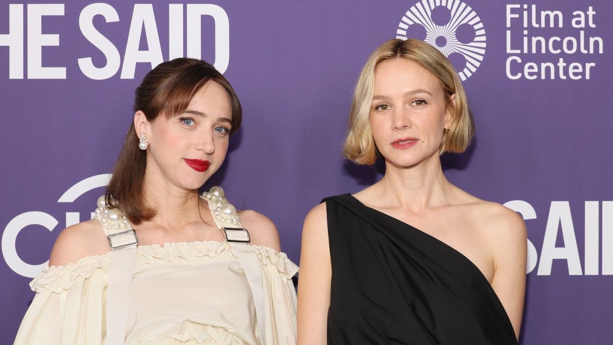 Zoe Kazan and Carey Mulligan