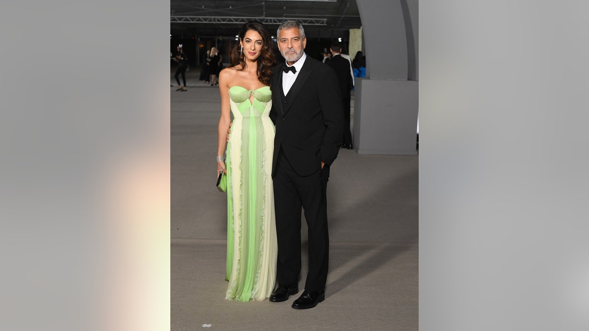 Amal and George Clooney