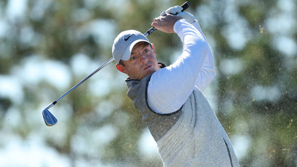 Rory McIlroy during a Pro-Am