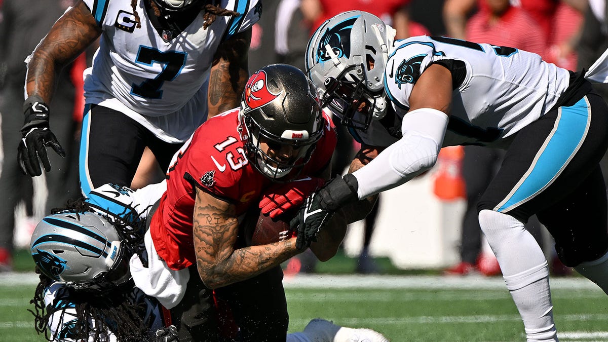 NFL says officials didn't get Mike Evans' autograph after Panthers game
