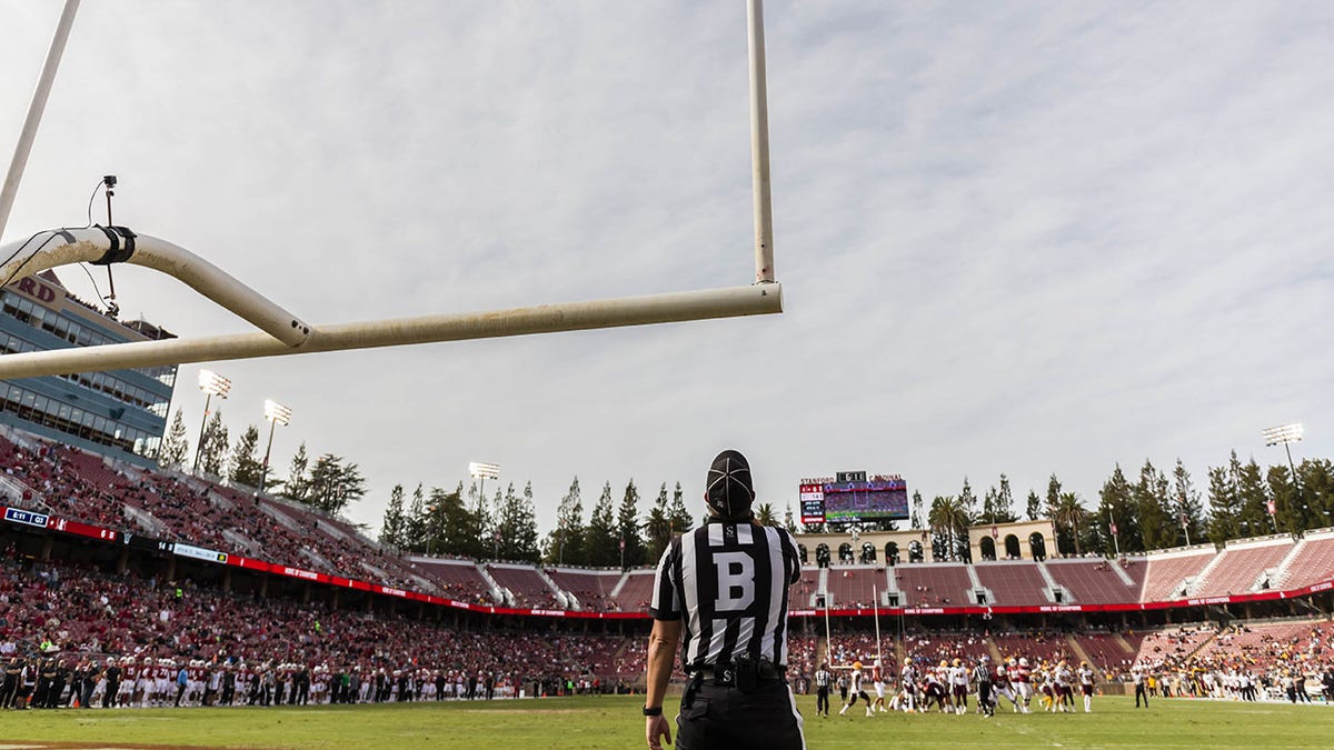 A view of Stanford Stadium against ASU