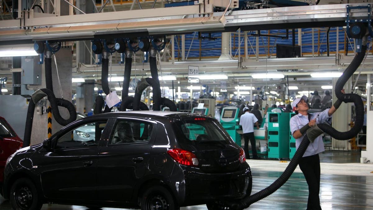 Mitsubishi Mirage in production