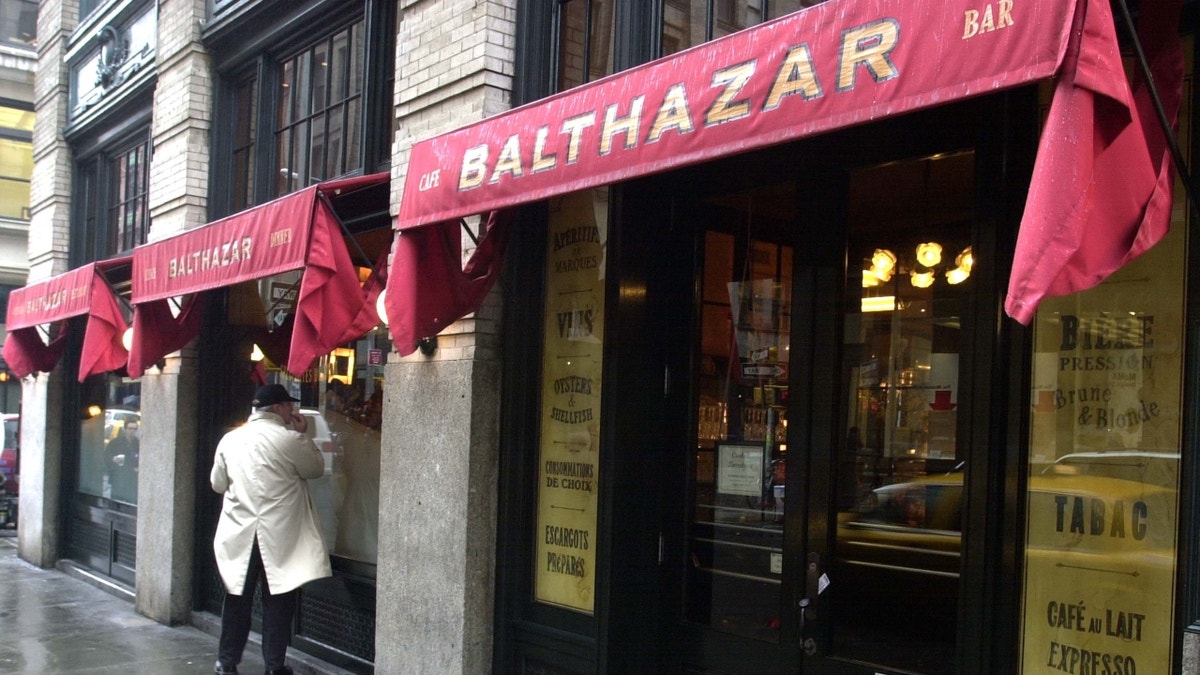 Balthazar restaurant in Manhattan