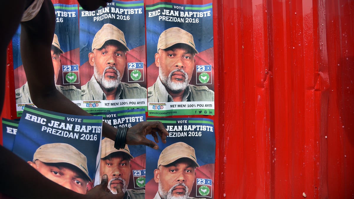 Posters of Haiti Presidential Candidate