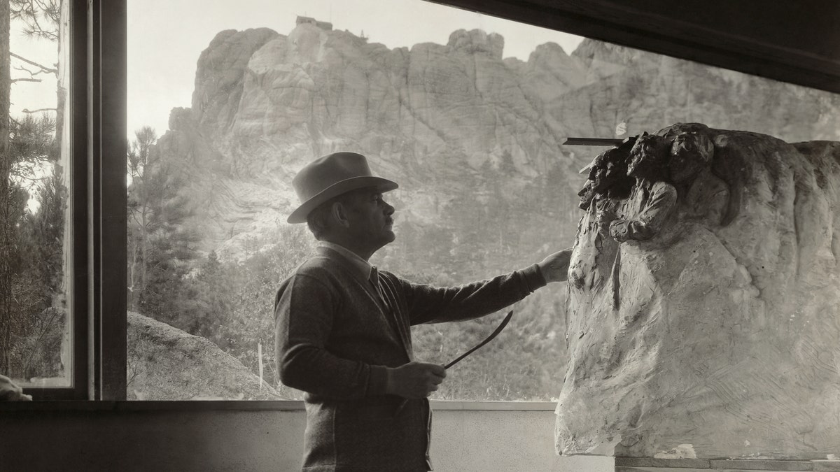 Mount Rushmore sculptor Gutzon Borglum