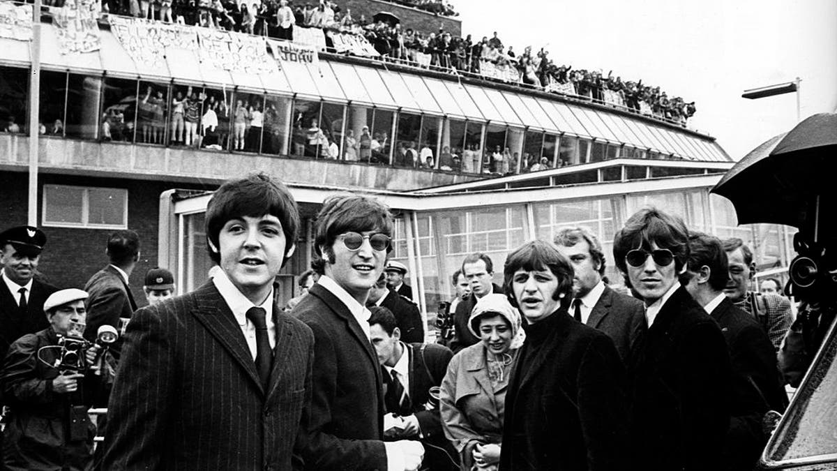 The Beatles at Heathrow