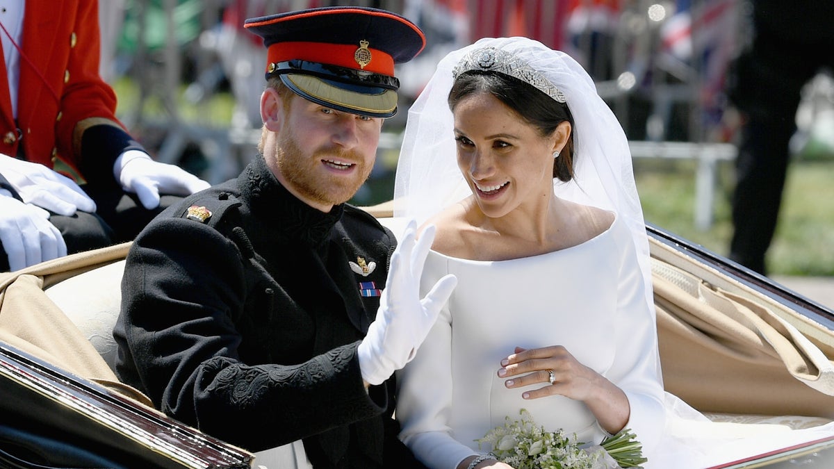 Prince Harry and Meghan Markle wed