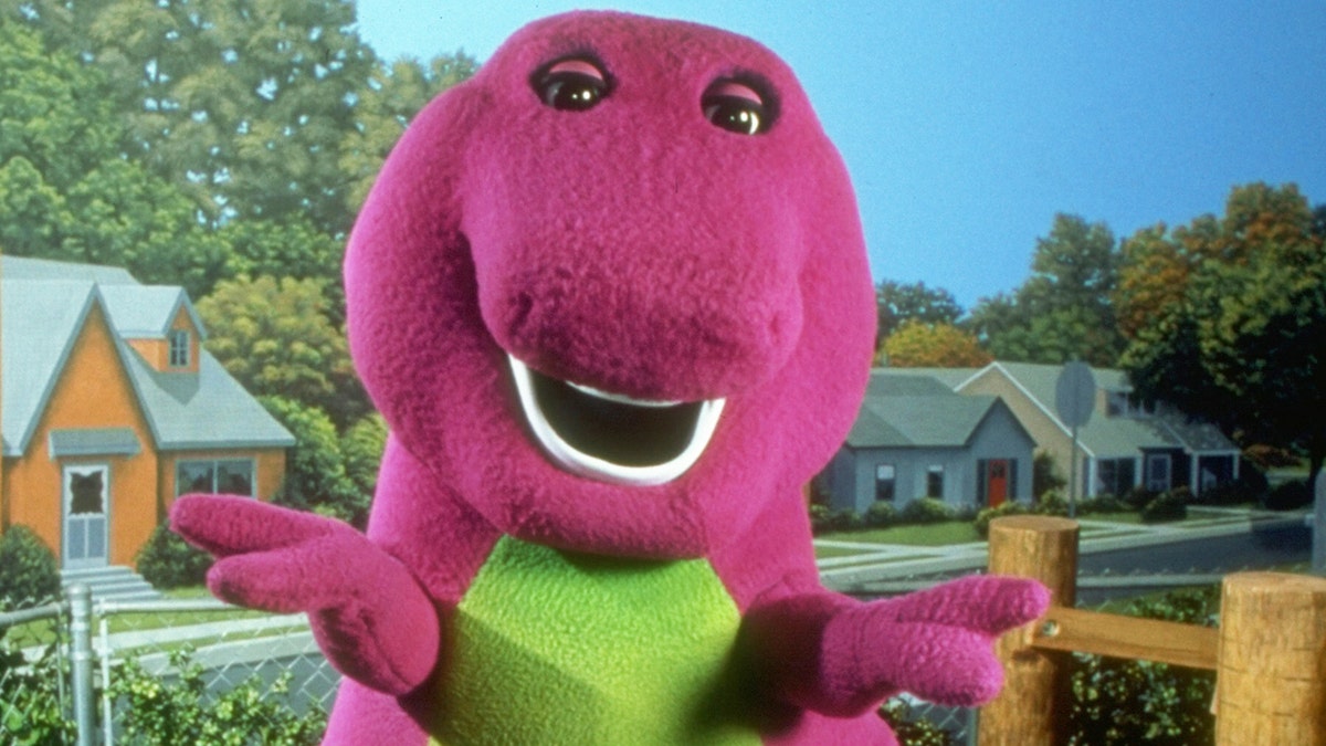 Barney, the purple dinosaur