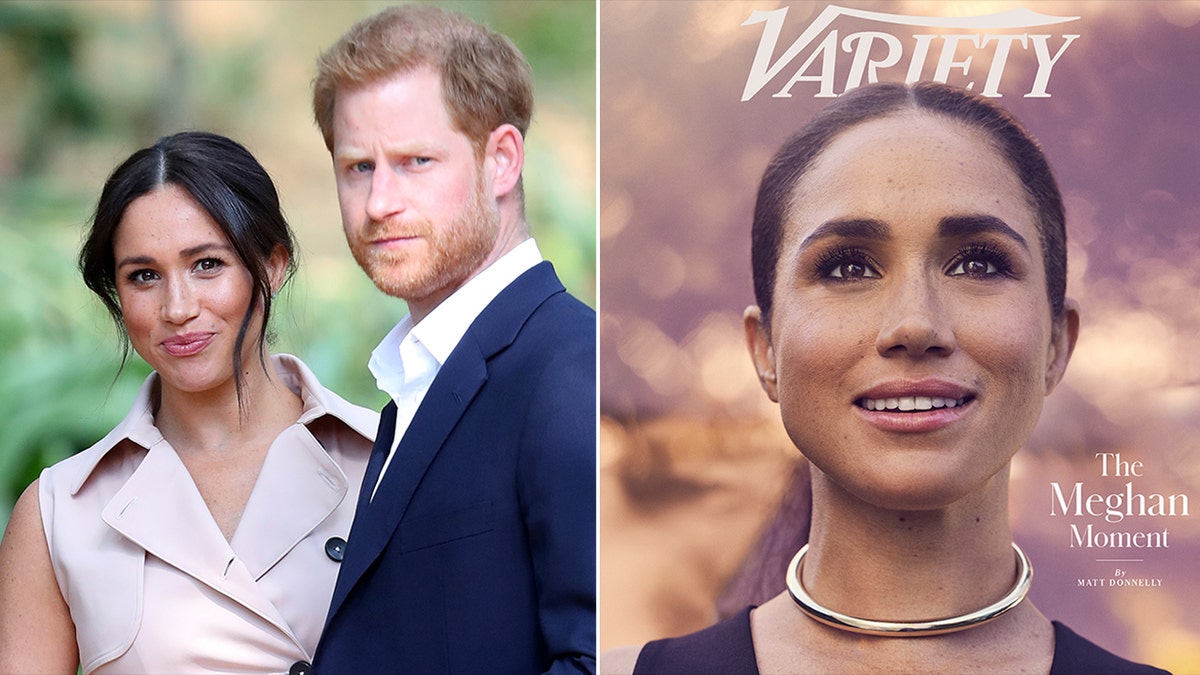 Meghan Markle Prince Harry Variety cover