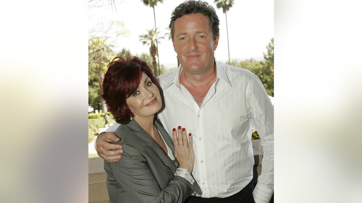 Sharon Osbourne Piers Morgan