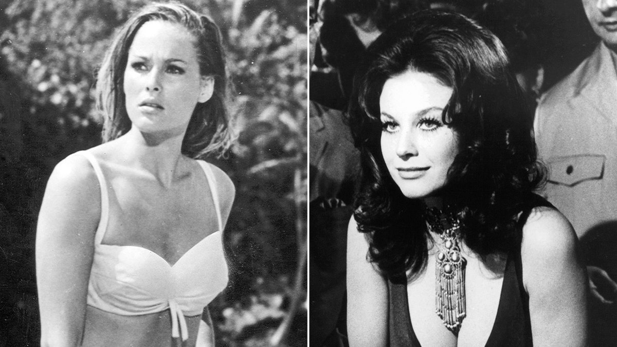 Ursula Andress Lana Wood Bond Girls