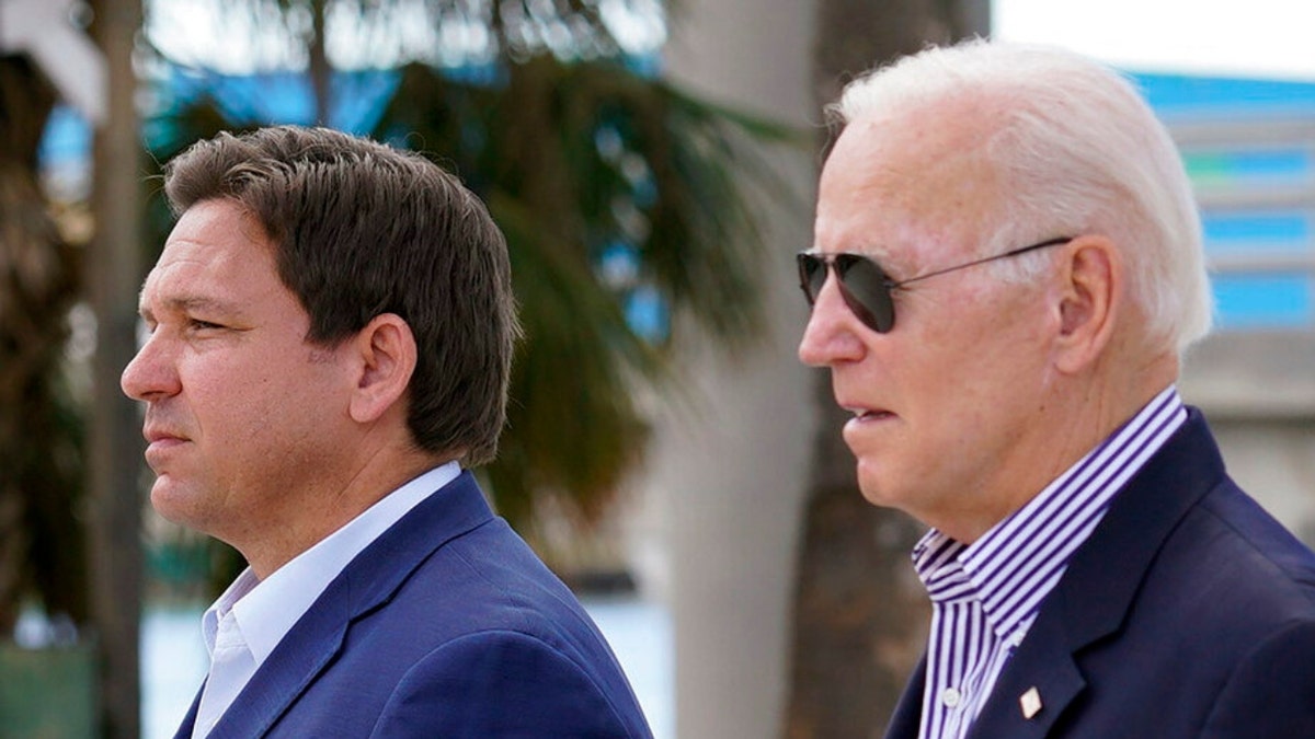 Biden and DeSantis