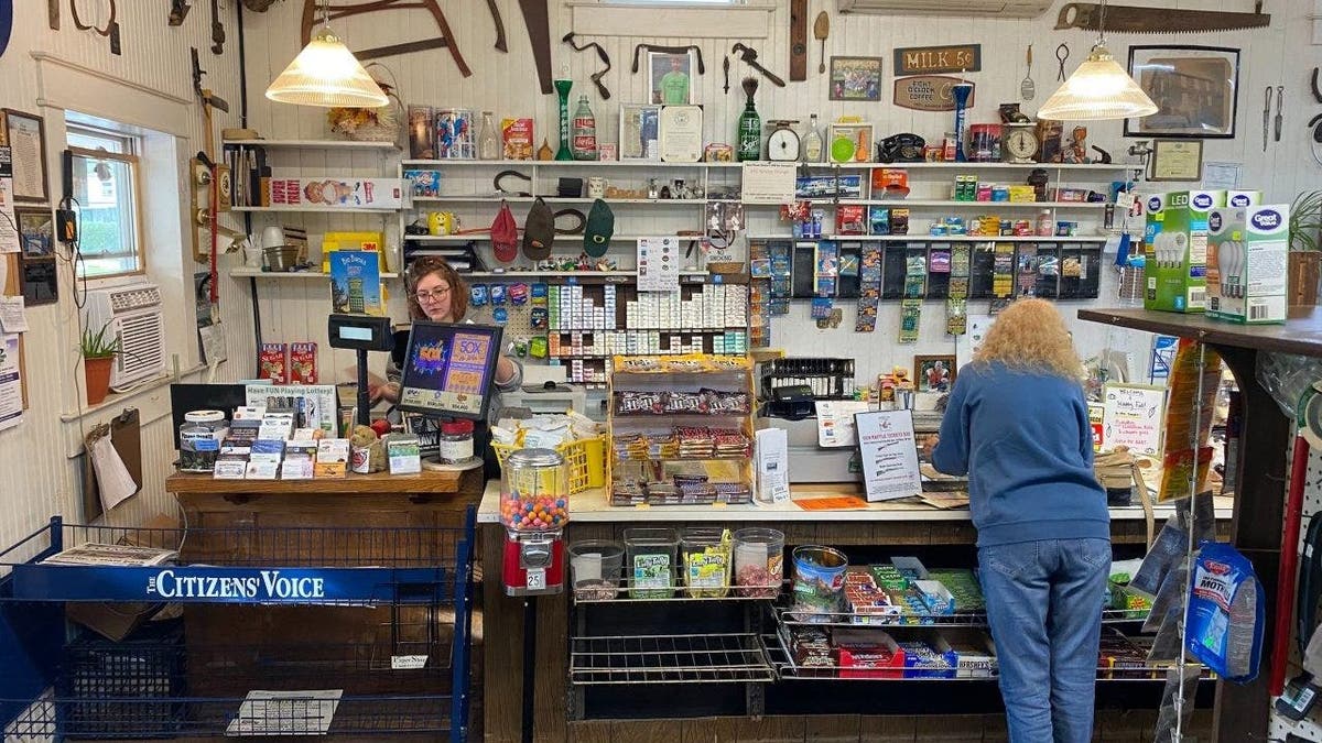 Centermoreland Grocery and Deli front counter