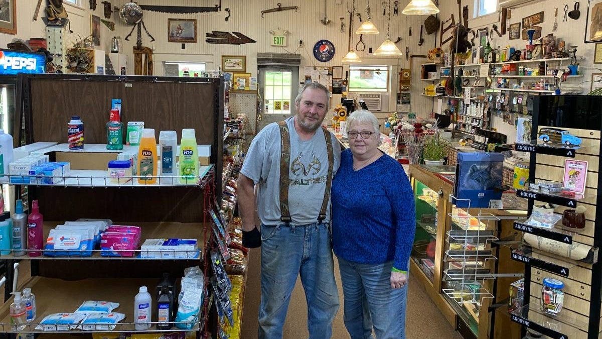 Centermoreland Grocery and Deli owners Alan and Sharlene Weidner.