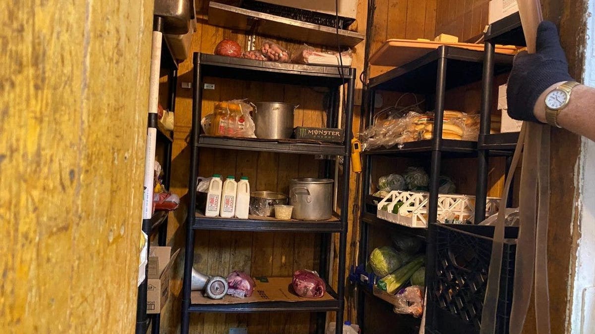 The cooler in the Centermoreland Grocery and Deli has been in use for over a century