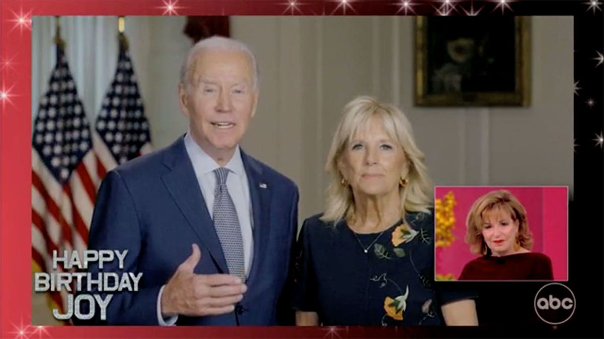 Joe, Jill Biden on "The View"