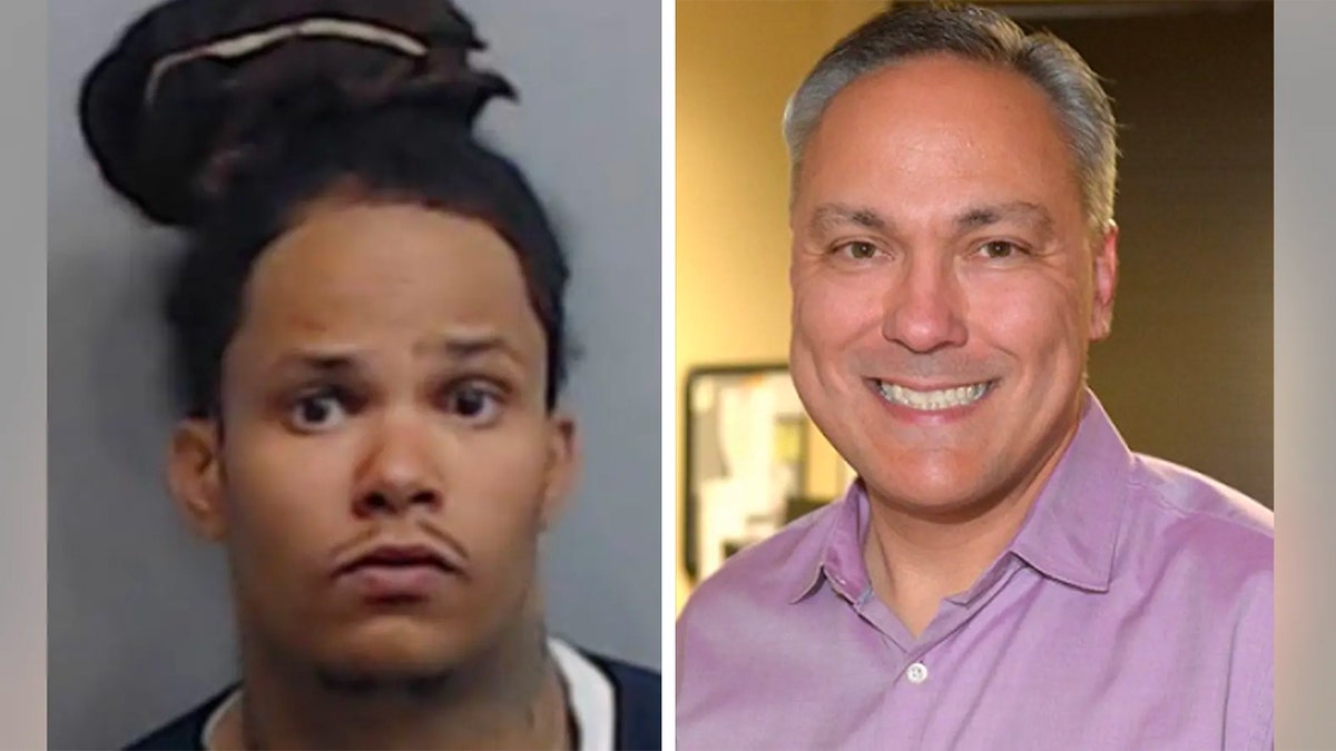 Roy Johnson in a mugshot and Paul Kutz in a portrait