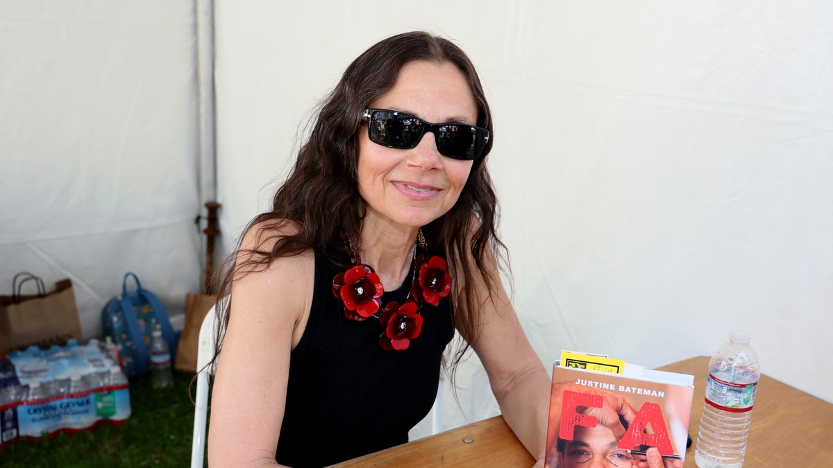 Justine Bateman book festival