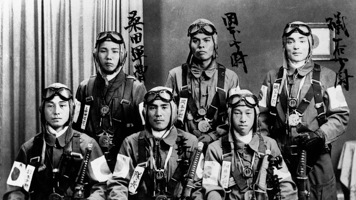Japanese kamikazes