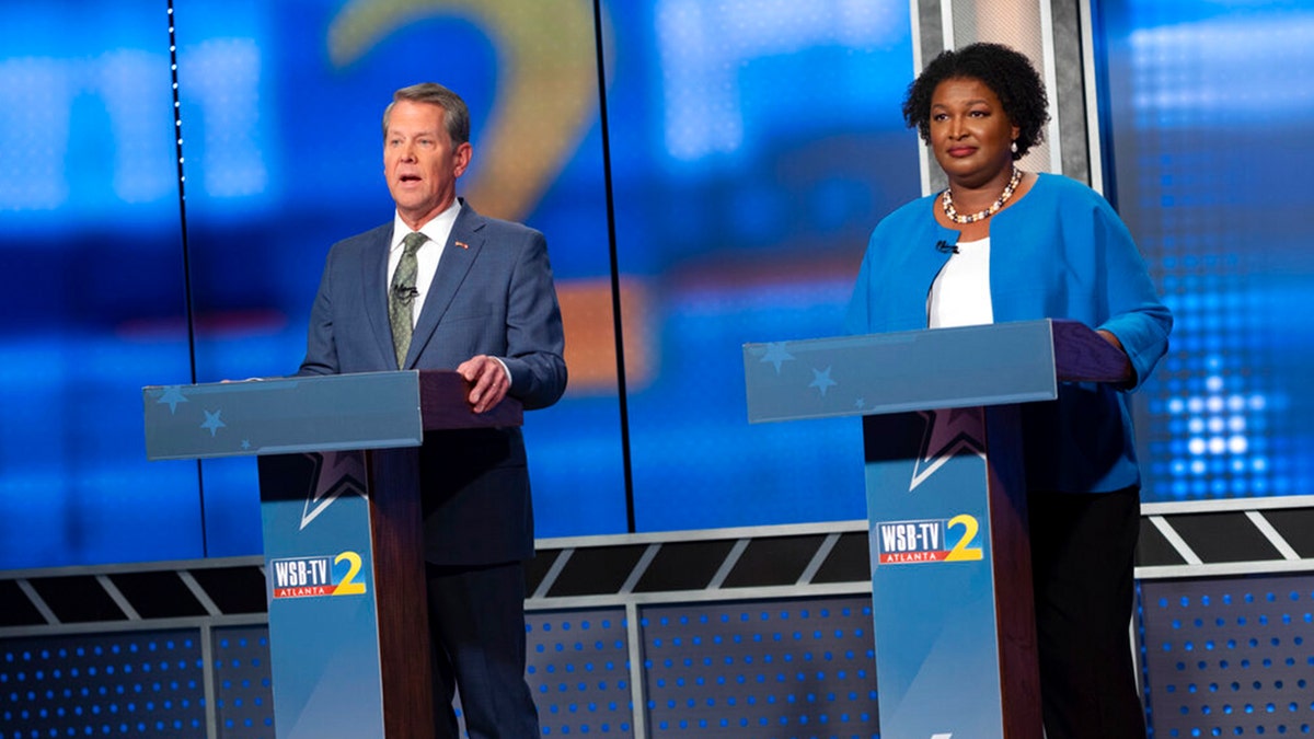 Abrams and Kemp at debate