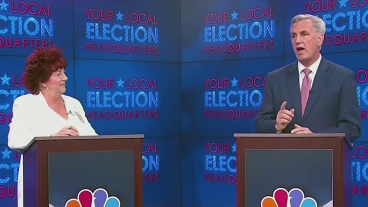 Kevin McCarthy and Marisa Wood debate in California House race