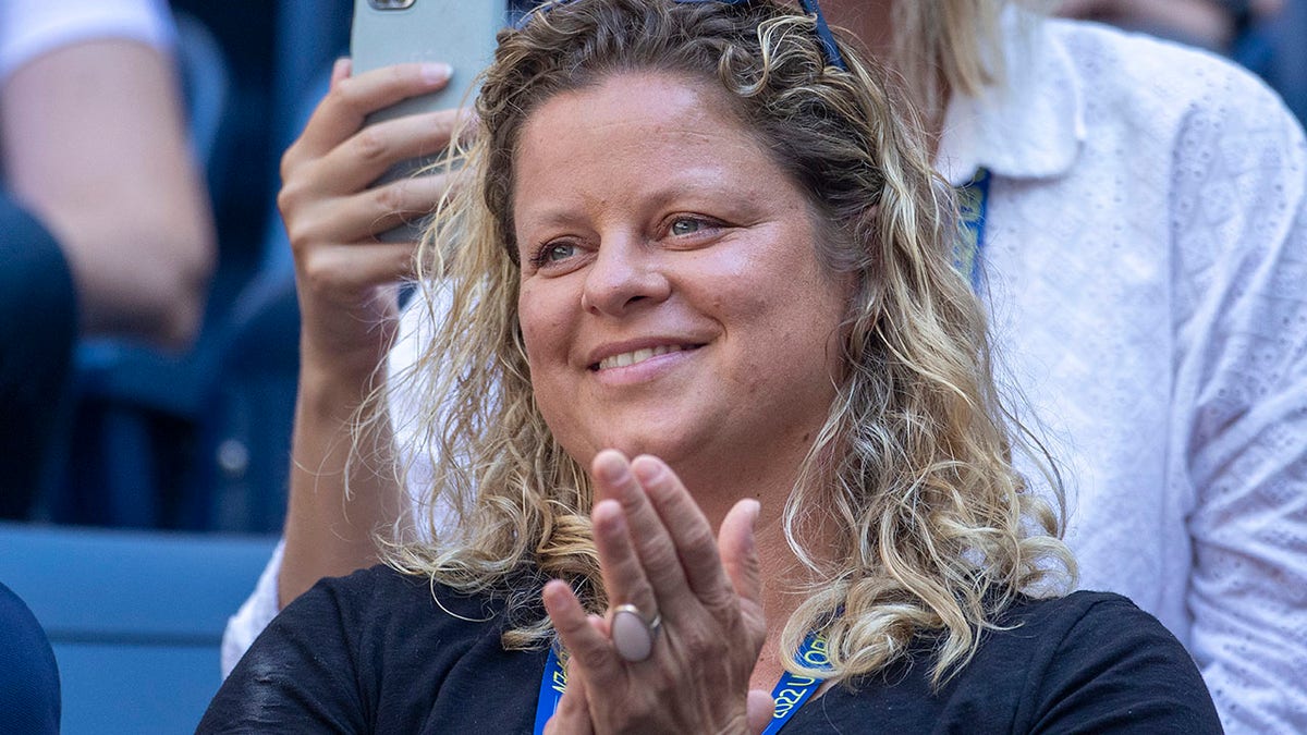 Kim Clijsters at the US Open