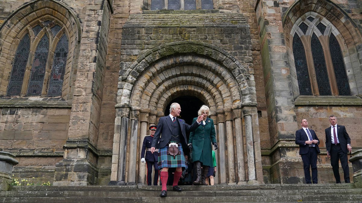 King Charles III and Camilla in Scotland