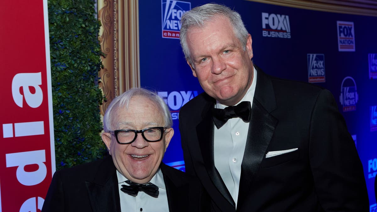Leslie Jordan smiles with Jay Wallace