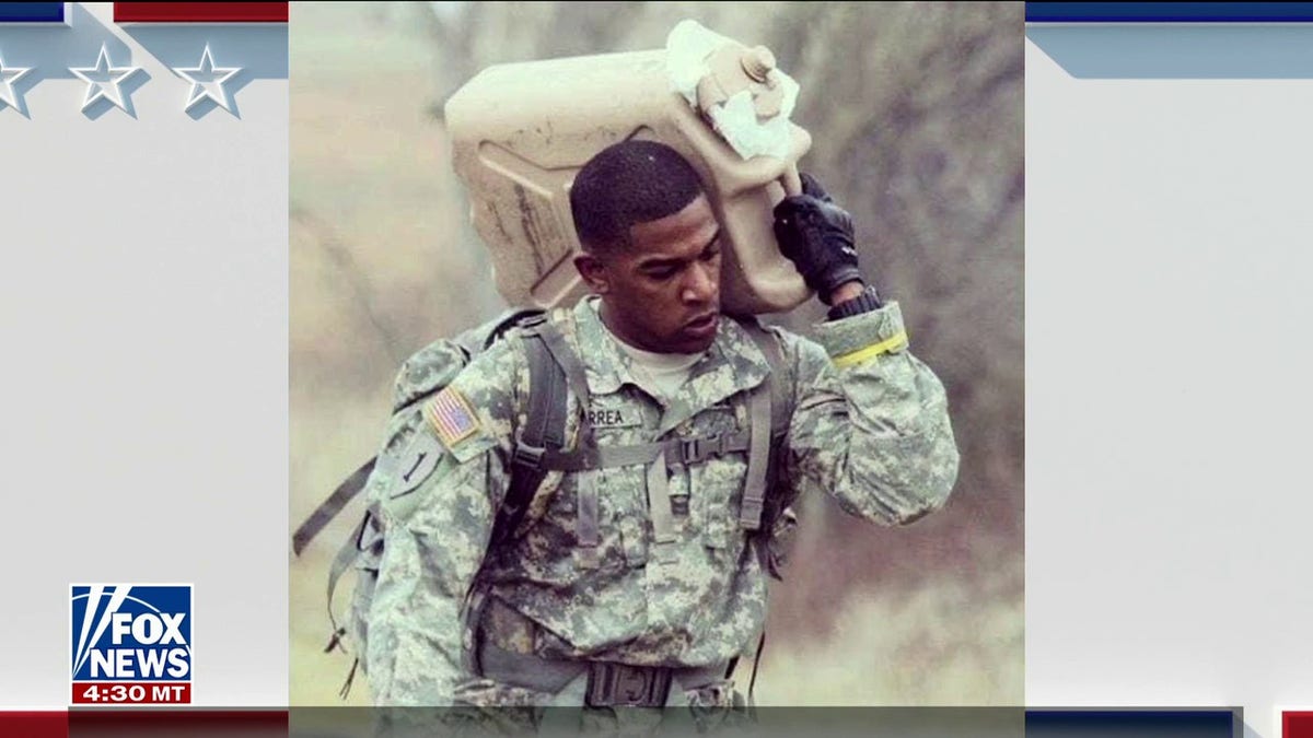 Hason Correa carrying jug