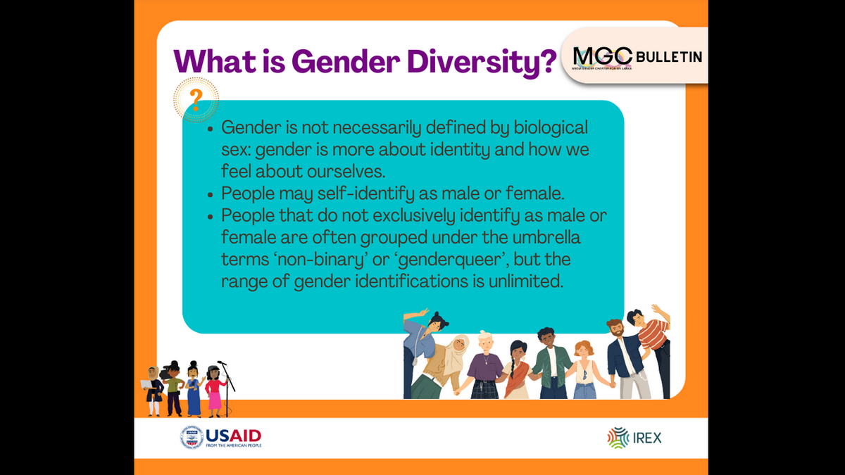 What is gender diversity?