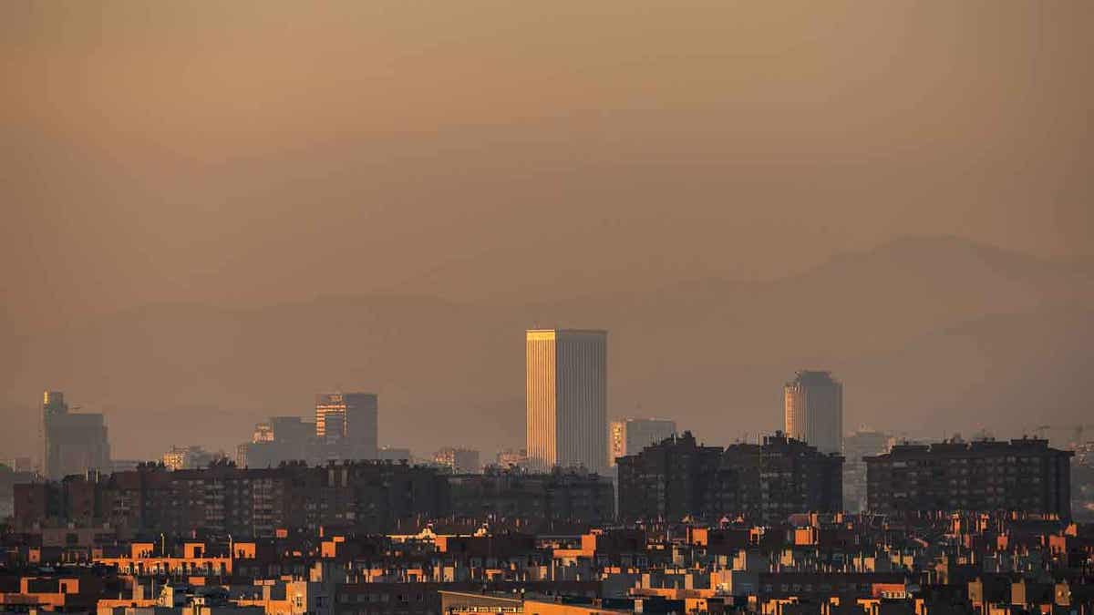 Madrid skyline