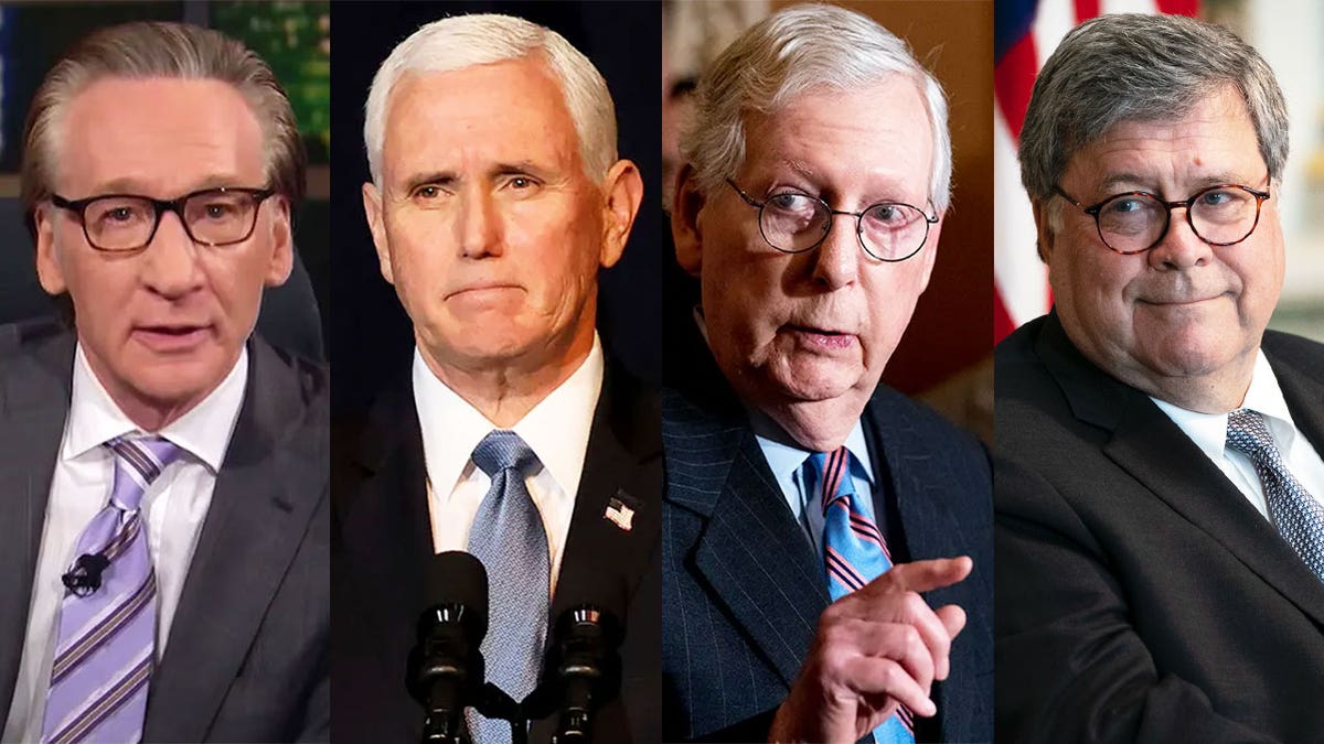 Bill Maher Pence McConnell Barr