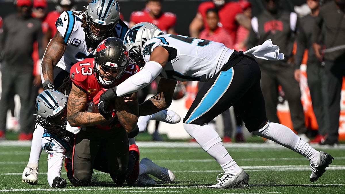 Mike Evans is tackled