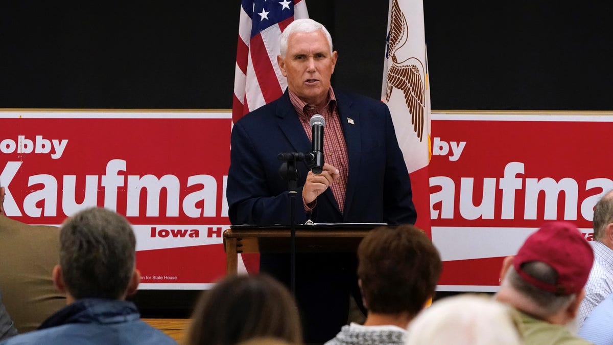 Mike Pence in Iowa 