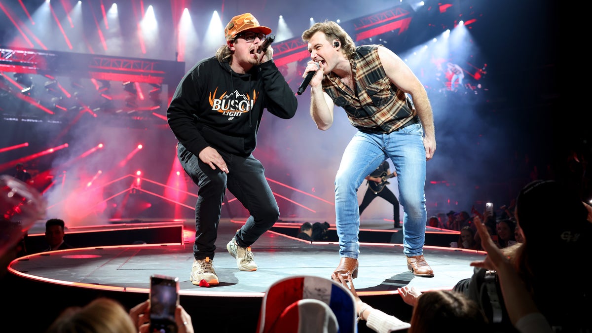 Morgan Wallen and HARDY perform