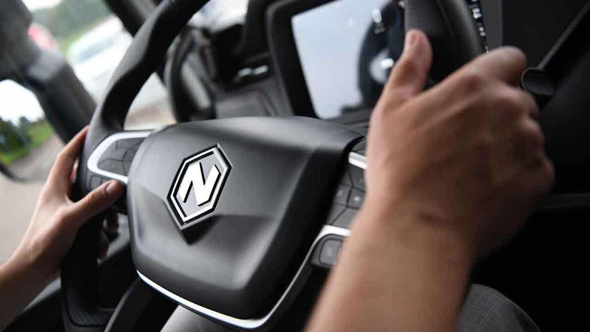 Nikola steering wheel