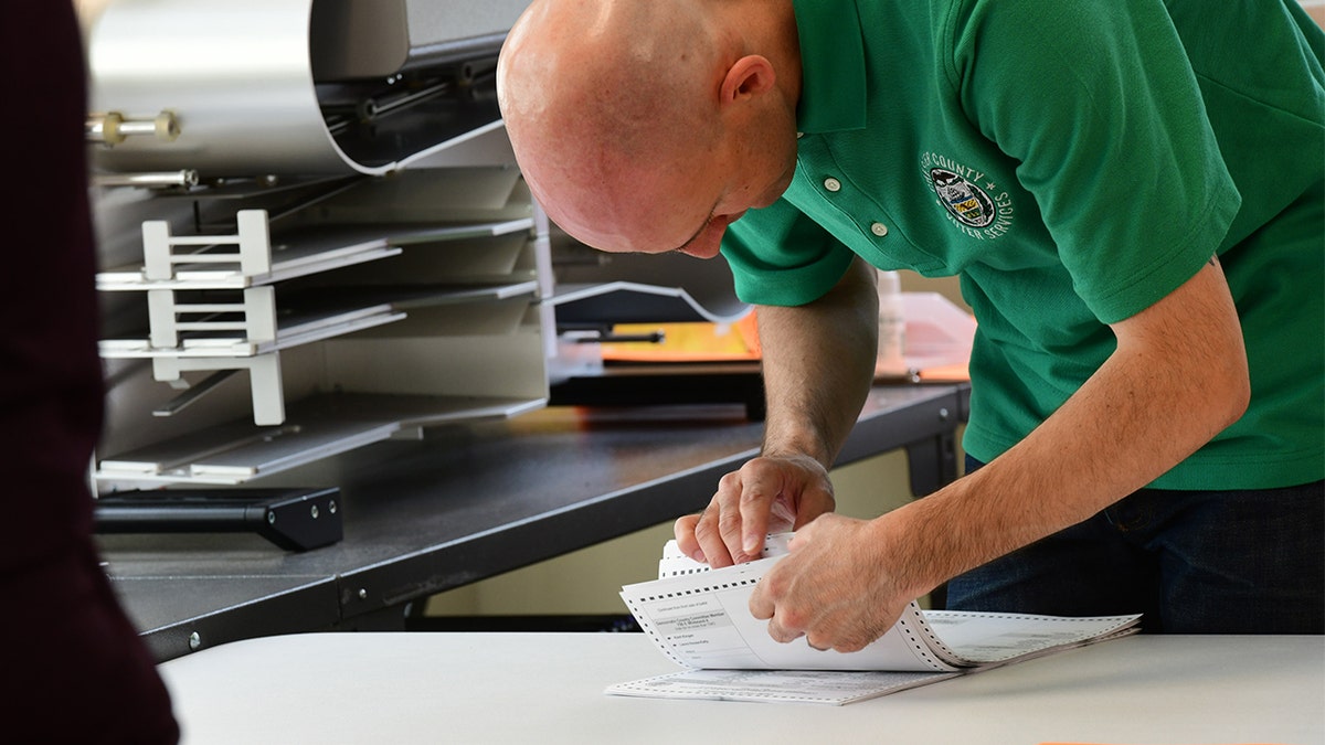 Pennsylvania election workers conduct ballot recount in West Chester