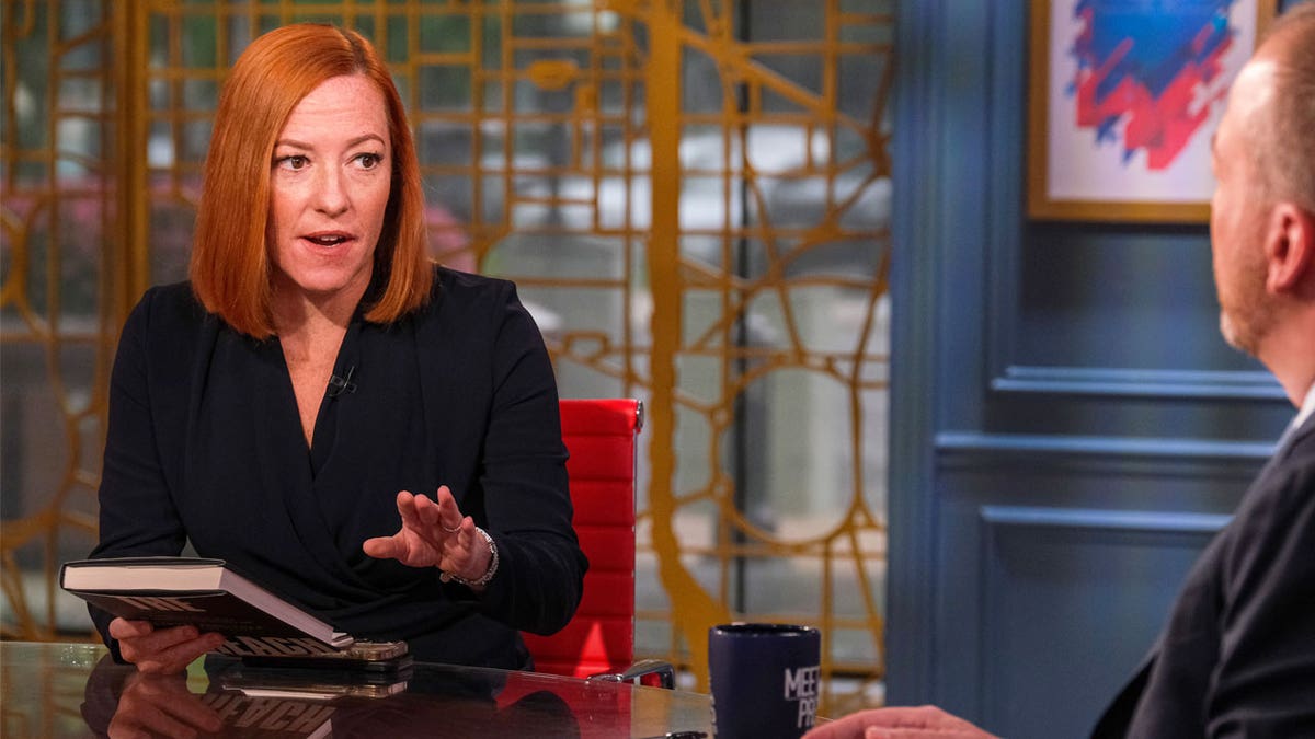 Jen Psaki en Meet the Press