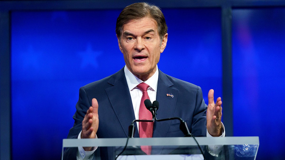 Republican Pennsylvania Senate nominee Dr. Mehmet Oz